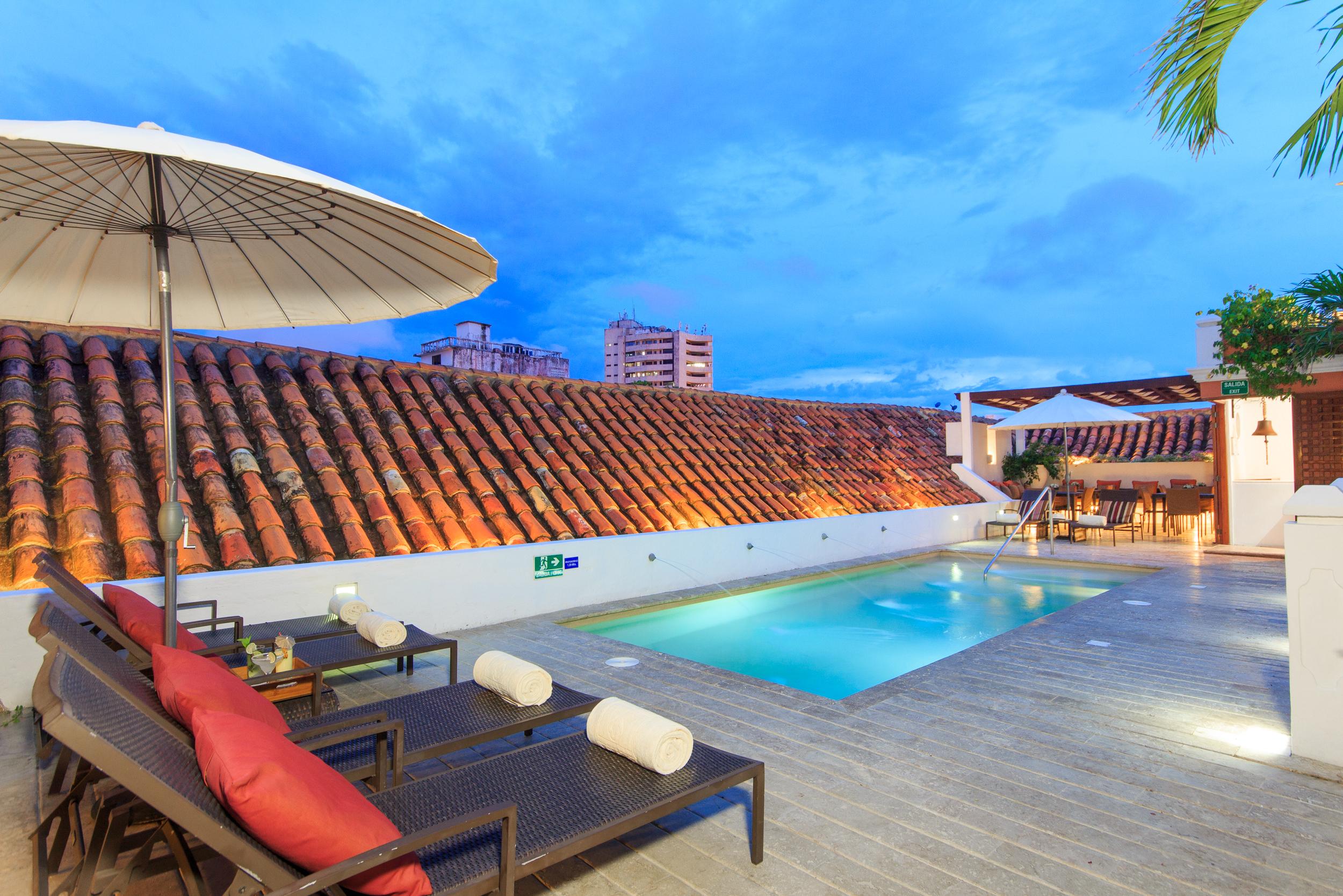 โฮเต็ล บูทิก คาซา เดล โคลิเซโอ Hotel Cartagena ภายนอก รูปภาพ