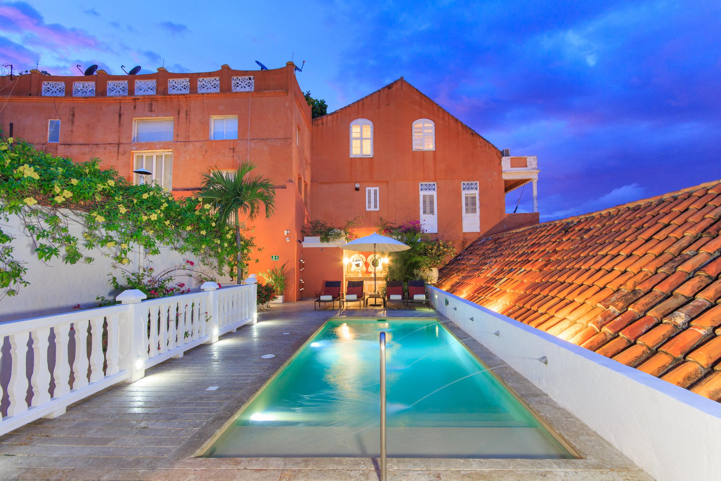 โฮเต็ล บูทิก คาซา เดล โคลิเซโอ Hotel Cartagena ภายนอก รูปภาพ
