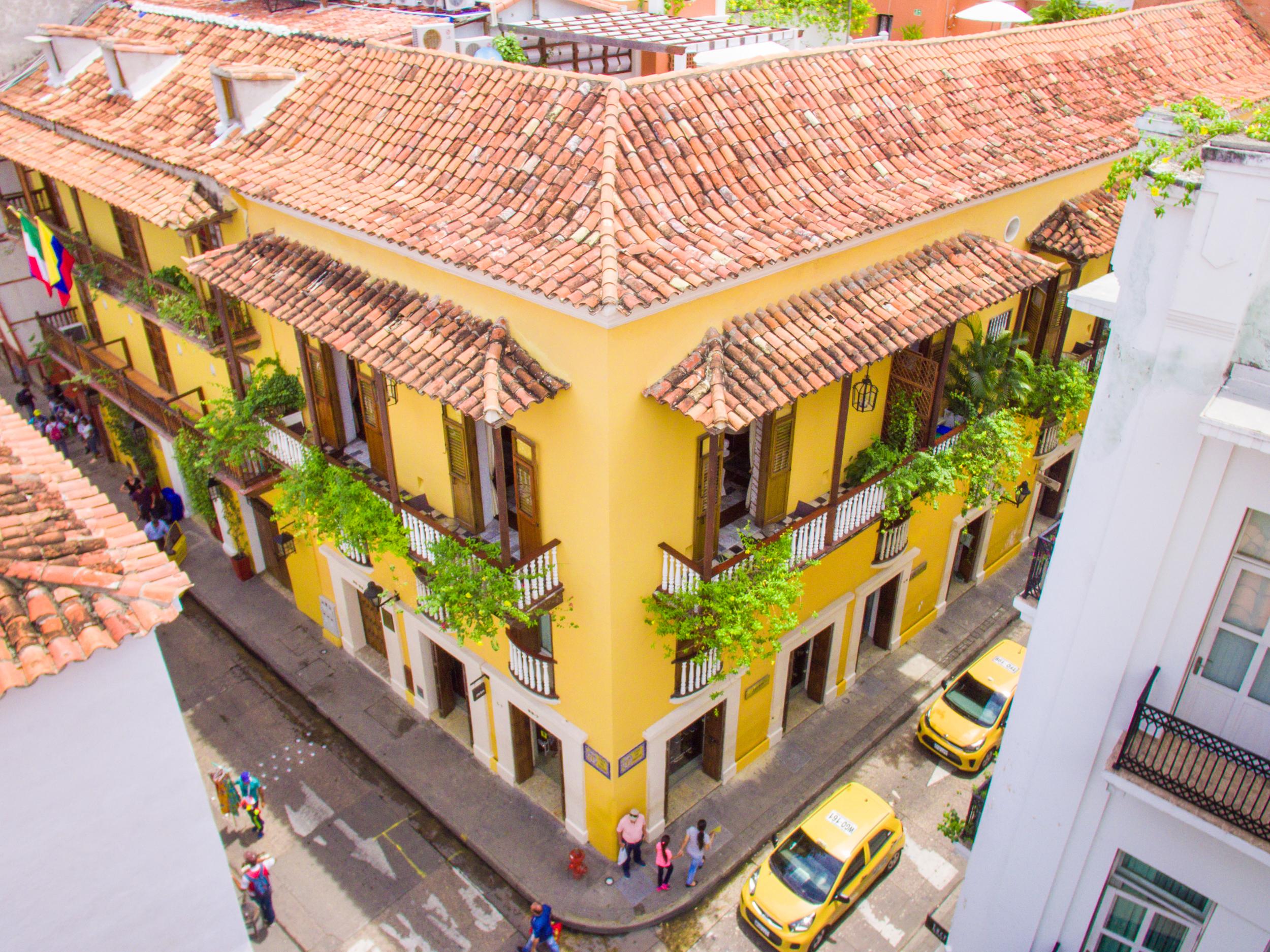 โฮเต็ล บูทิก คาซา เดล โคลิเซโอ Hotel Cartagena ภายนอก รูปภาพ