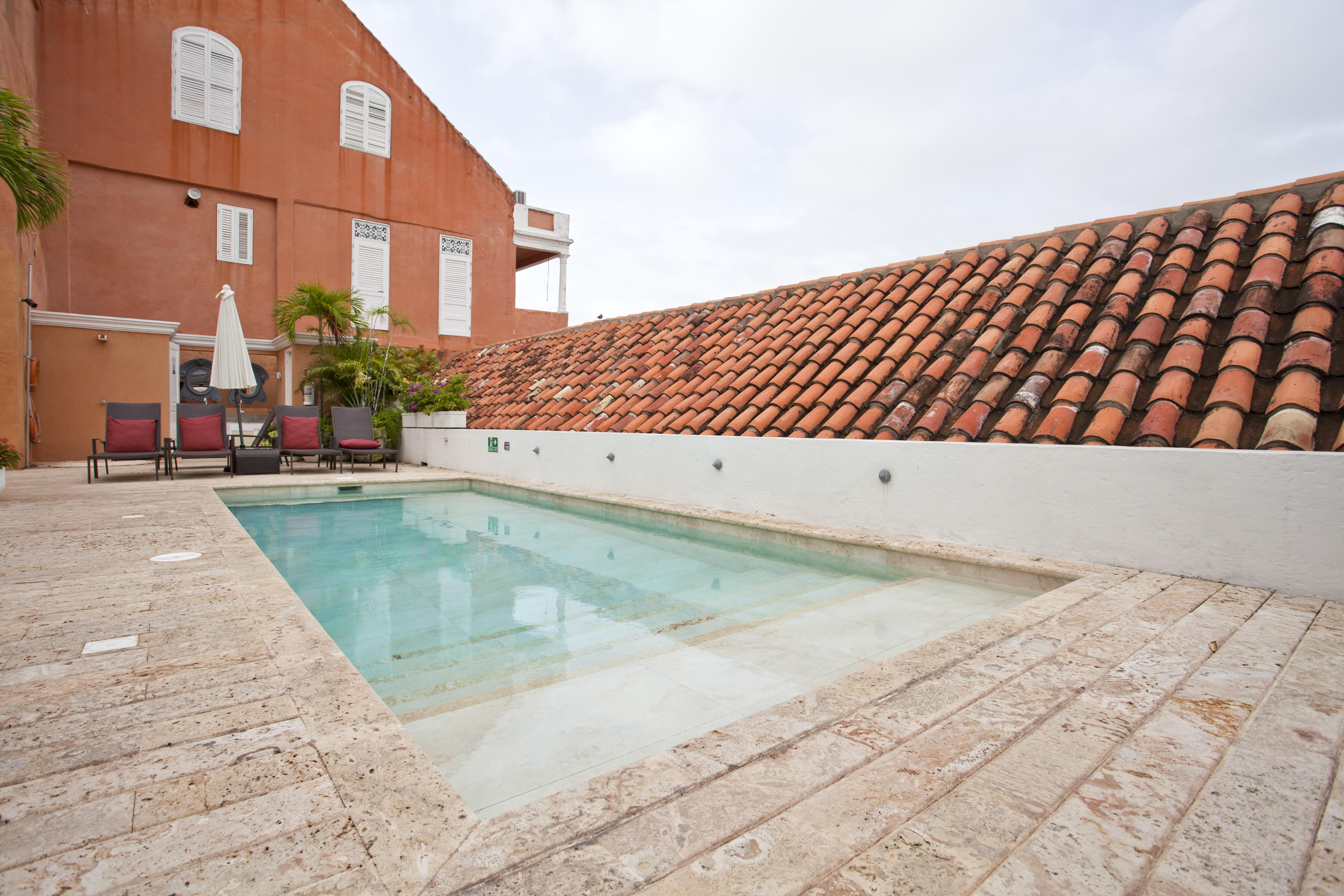 โฮเต็ล บูทิก คาซา เดล โคลิเซโอ Hotel Cartagena ภายนอก รูปภาพ